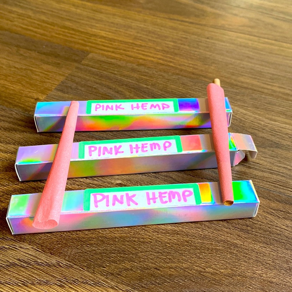 Pink Hemp Cones for legal medical uses ‼️